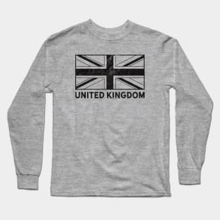 United Kingdom Flag Long Sleeve T-Shirt